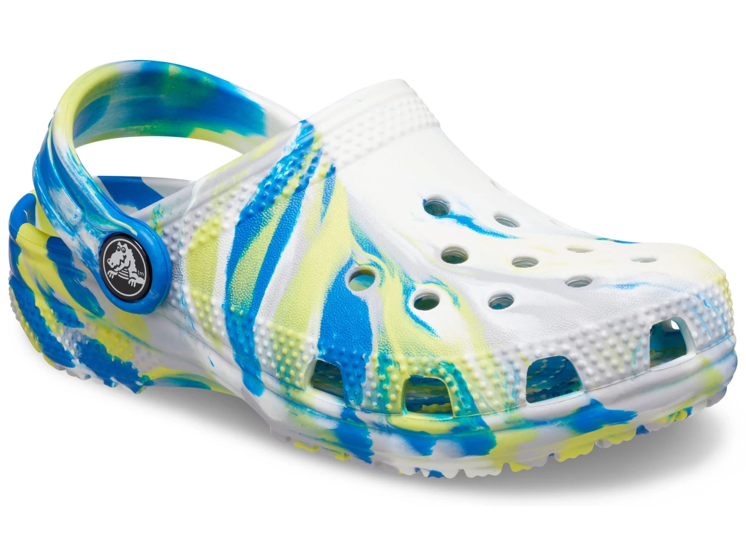 Crocs Kids Classic Marbled Tie-Dye Clog (Toddler) 3 Crocs Kids Classic Marbled Tie-Dye Clog (Toddler)