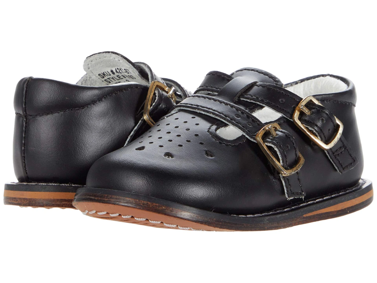 Josmo T-Strap Buckle Shoe (Infant/Toddler) 3 Josmo T-Strap Buckle Shoe (Infant/Toddler)