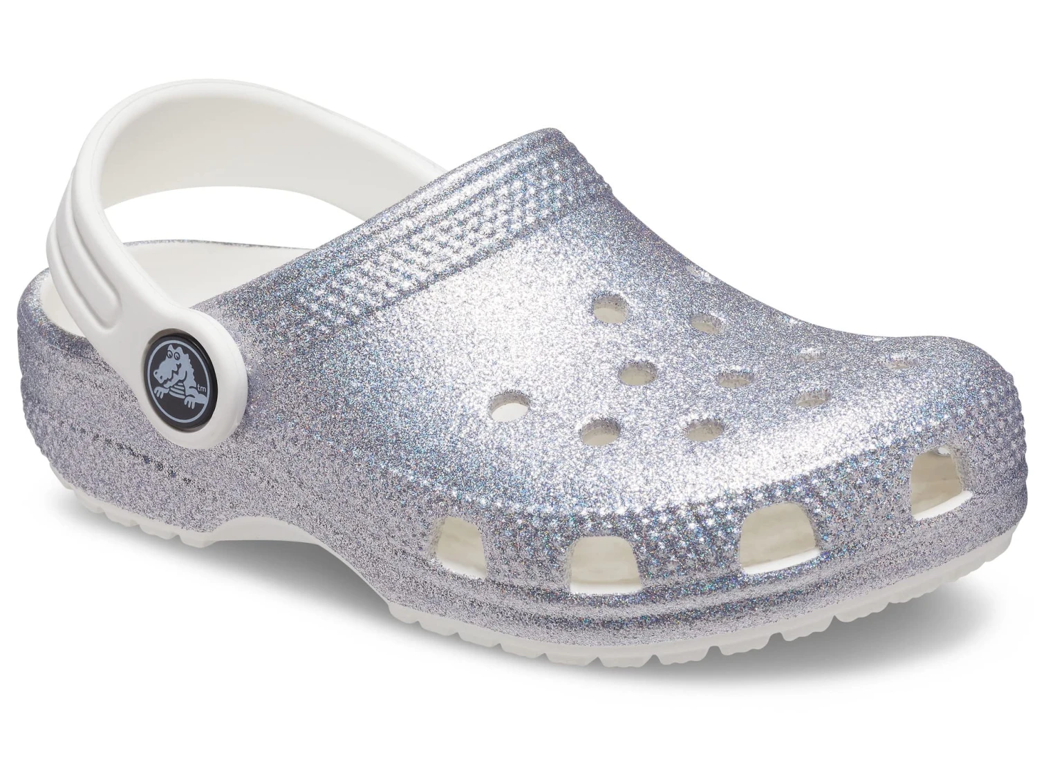 Crocs Kids Classic Glitter Clog (Toddler) 9 Crocs Kids Classic Glitter Clog (Toddler) - Image 7