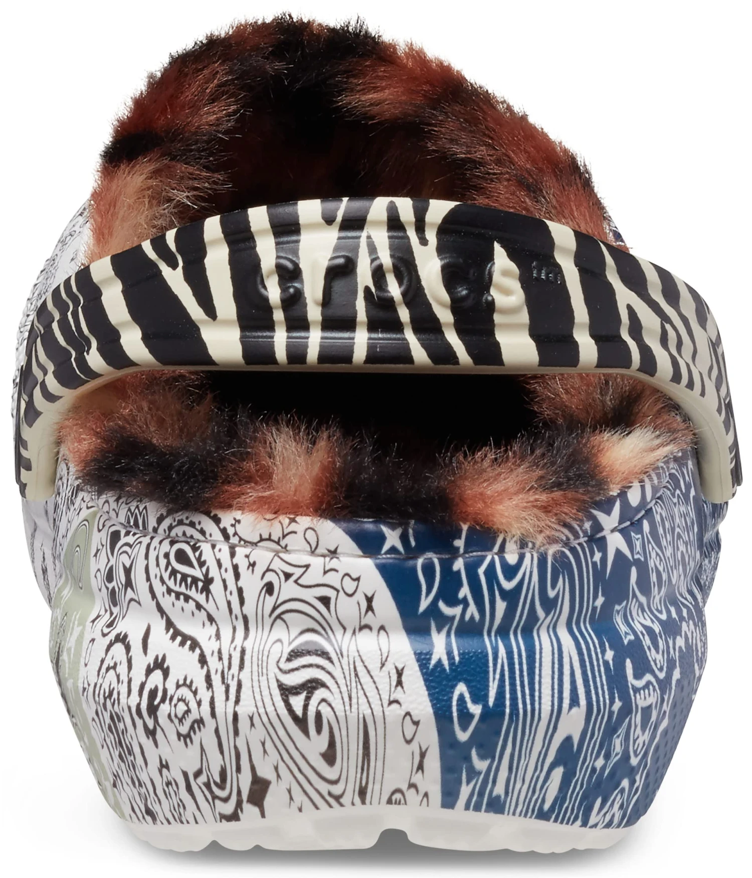 Crocs Kids Zappos Print Lab: "Gone Wild" Classic Lined Clog (Little Kid/Big Kid) 7 Crocs Kids Zappos Print Lab: "Gone Wild" Classic Lined Clog (Little Kid/Big Kid) - Image 5