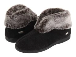 Acorn Faux Chinchilla Bootie II