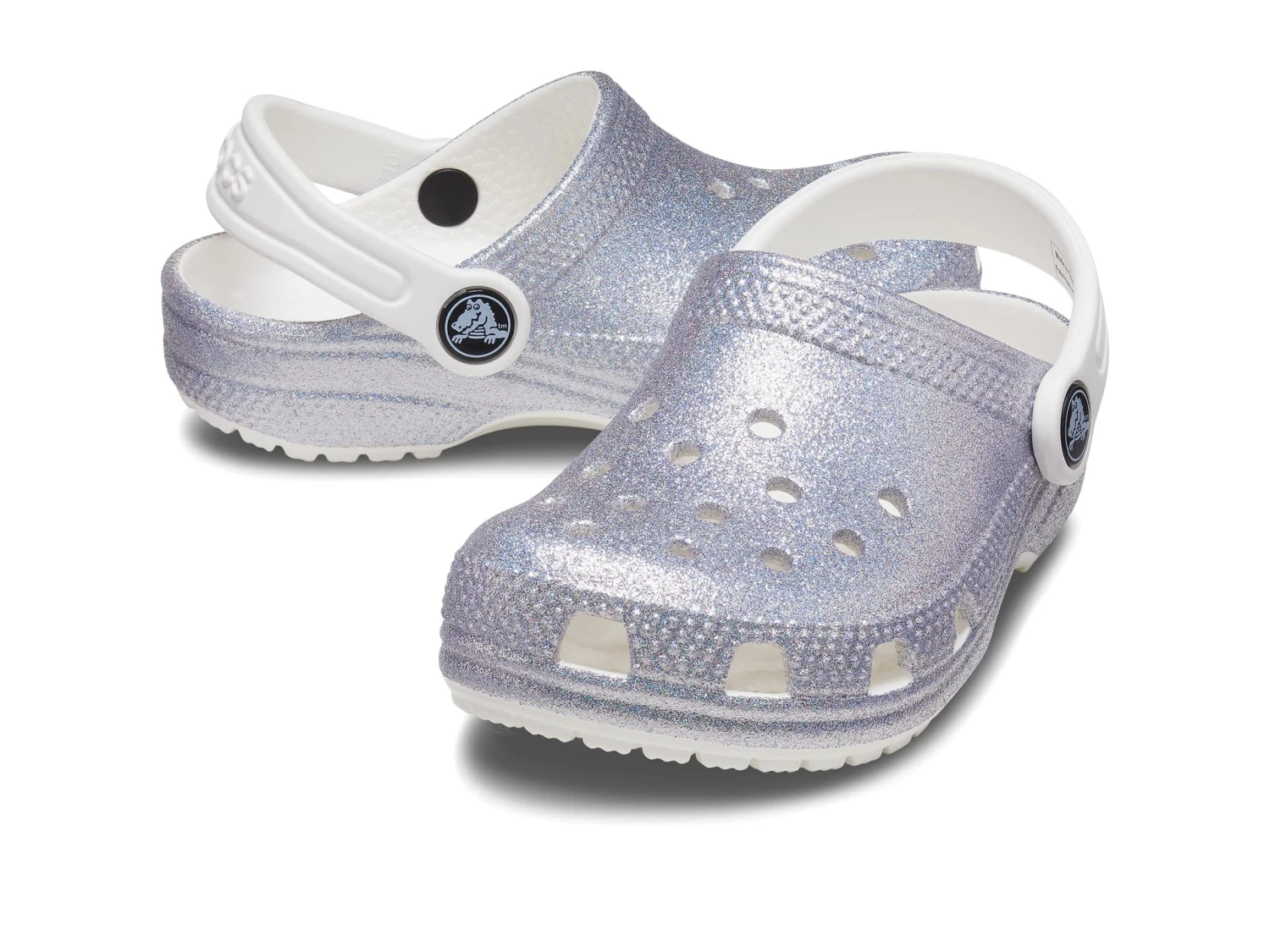 Crocs Kids Classic Glitter Clog (Toddler) 3 Crocs Kids Classic Glitter Clog (Toddler)