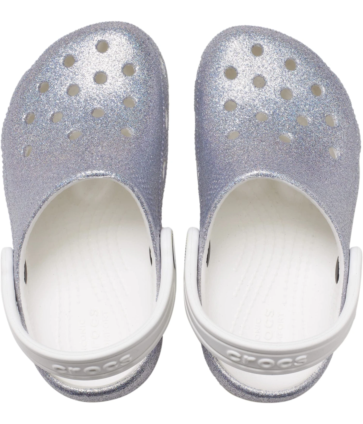 Crocs Kids Classic Glitter Clog (Toddler) 4 Crocs Kids Classic Glitter Clog (Toddler) - Image 2